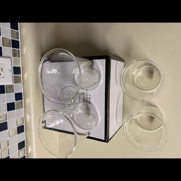 Santa Barbara SB Mixology Glass Beaker Set Of 4 - Picture 3 of 4